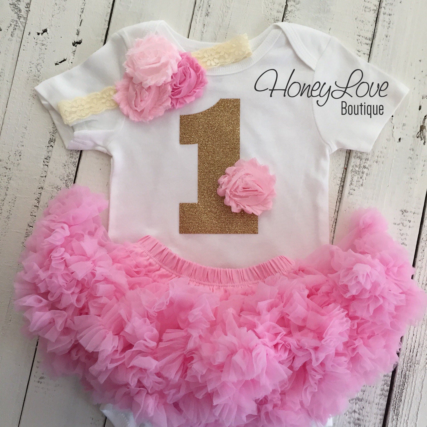 pink and gold first birthday dress princess 1st birthday dress- pink and gold tutu outfit