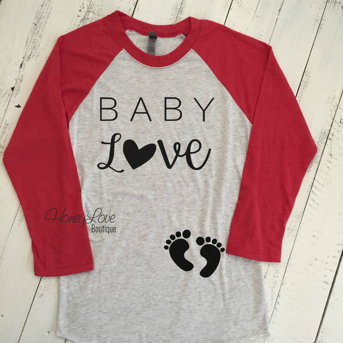Baby Love - Pregnancy Announcement - HoneyLoveBoutique