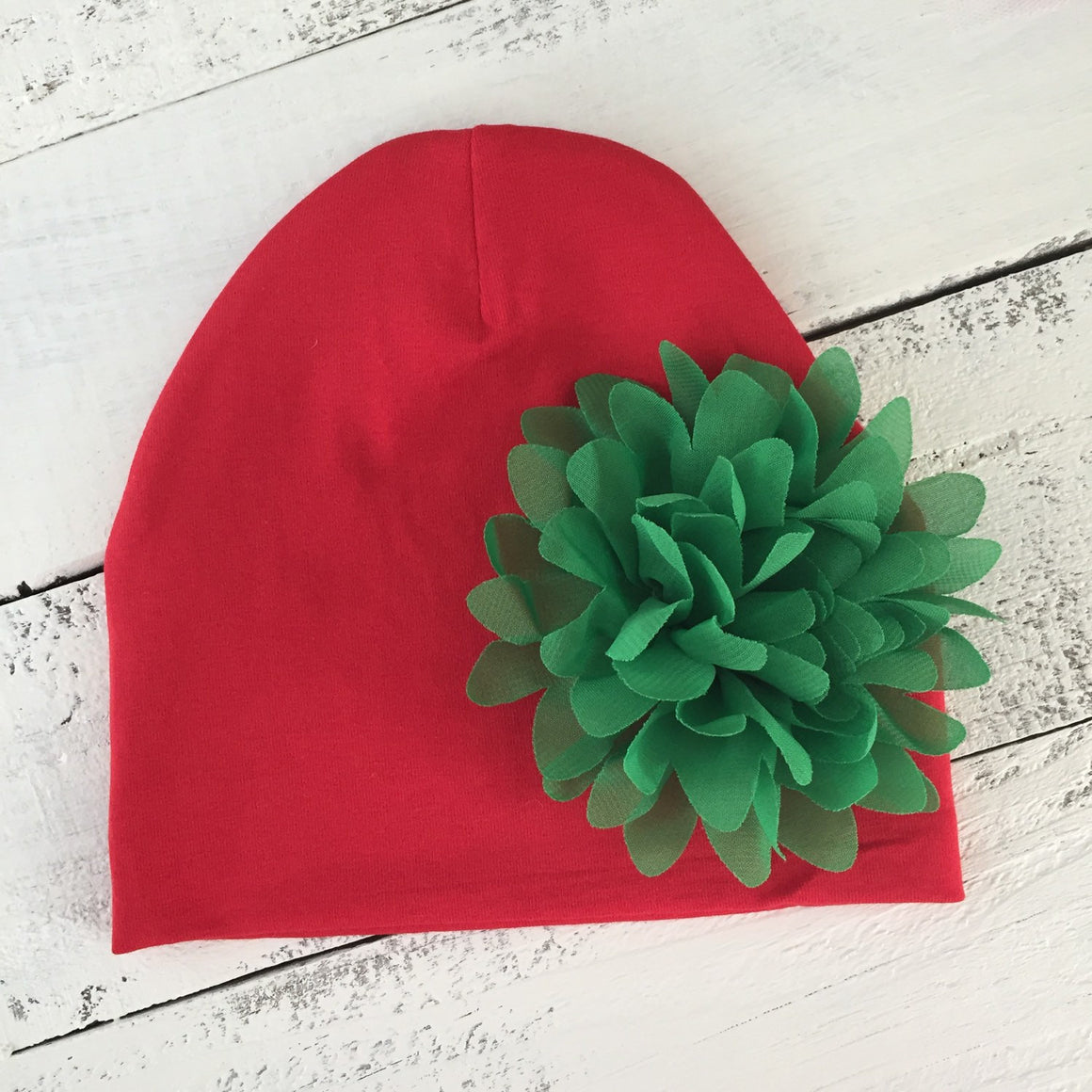 Christmas newborn beanie/hat - HoneyLoveBoutique