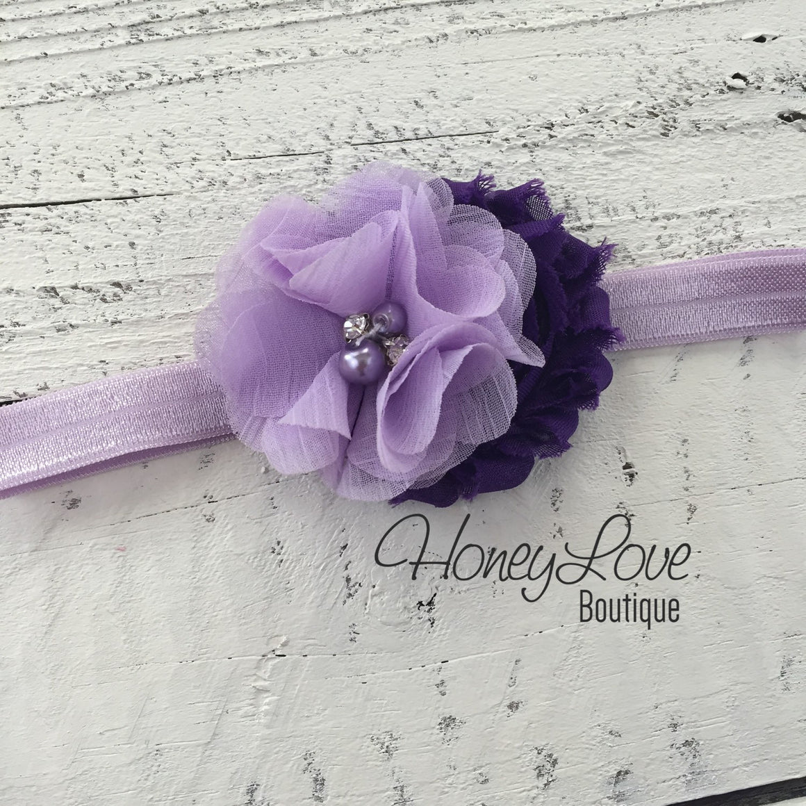Lavender/Grape Purple tutu skirt bloomers and headband - Embellished bloomers - HoneyLoveBoutique